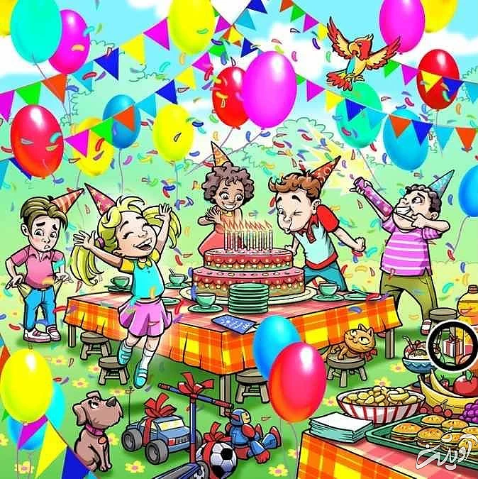 پاسخ تست بینایی یافتن هدیه